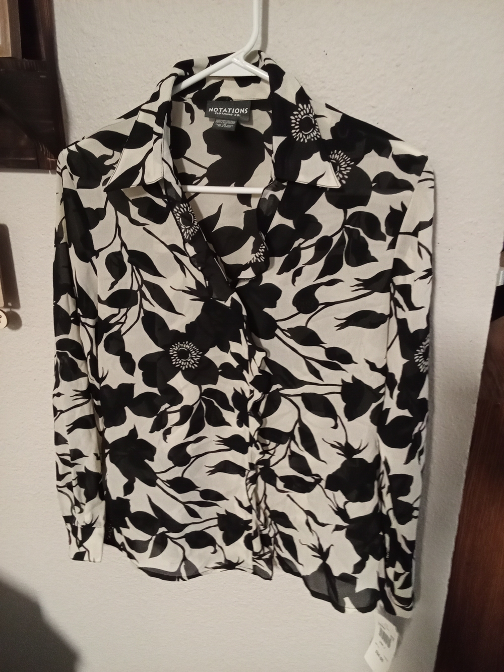 Notations Blouse Size Small